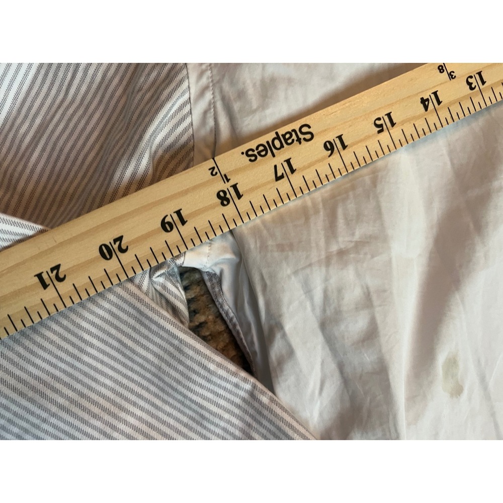 Thom Browne Mens Iconic Striped Button Down1 Celebrity Owned Flawed Made  Italy - Picture 10 of 10